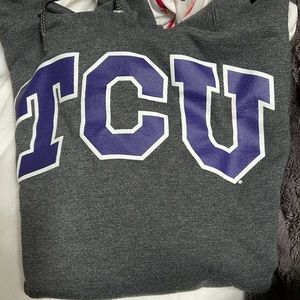 Tcu sweatshirt L